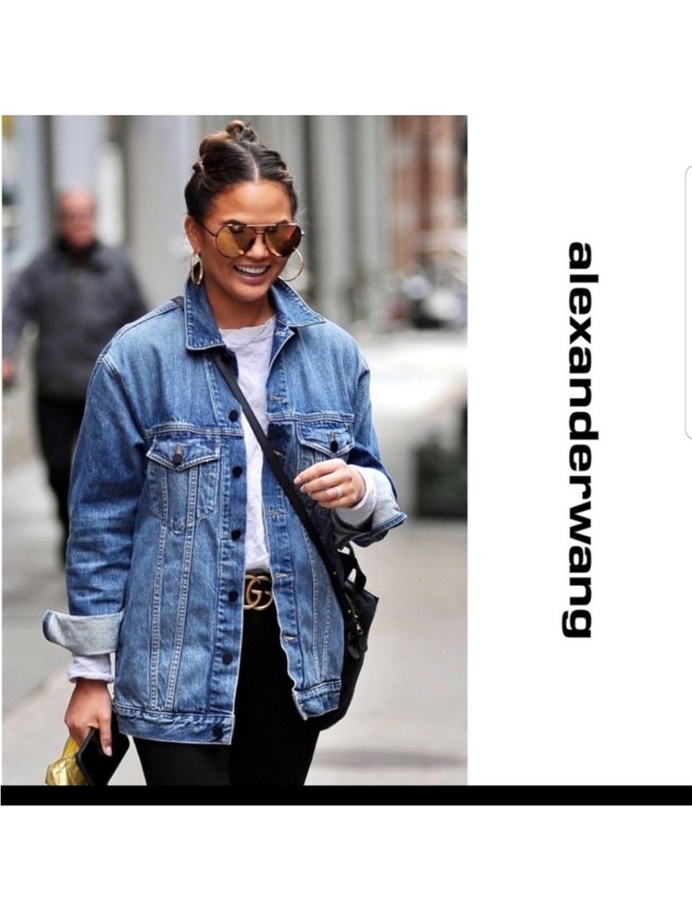 Alexander Wang Dazed Denim Jacket